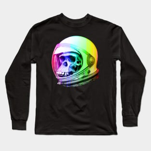 Space Chimp Skull Long Sleeve T-Shirt